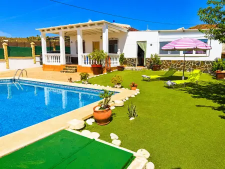 Cortijo Las Flores – Maison piscine vue mer à Torrox : photo 4