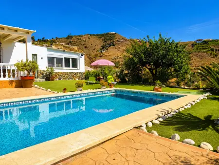Cortijo Las Flores – Maison piscine vue mer à Torrox : photo 7