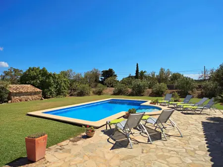 Villa Beata avec piscine vue montagne à Pollença : photo 27