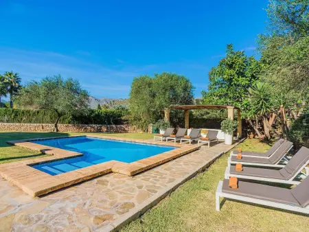 Villa Petit Xica : piscine 8x4m entre Pollença et plages : photo 2