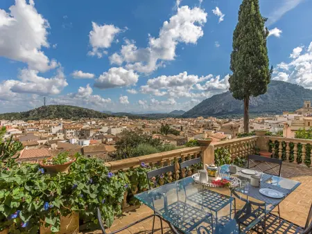 Villa Pollença 3 ch, piscine privée vue sur la vieille ville : photo 2