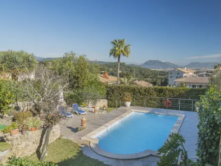 Location maison à Búger, Charmante maison avec piscine - 4 pers.