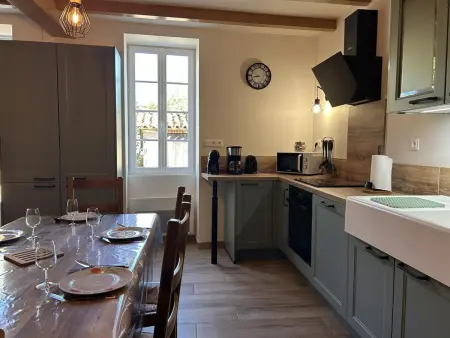 Gîte 6 pers. avec jardin, parking et animaux à Boisbreteau : photo 9