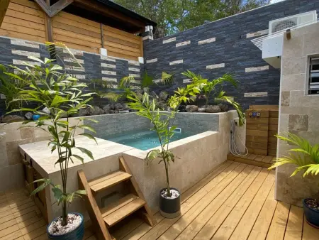 Villa Loret à L'Étang-Salé : 4 pers., mini-piscine : photo 36