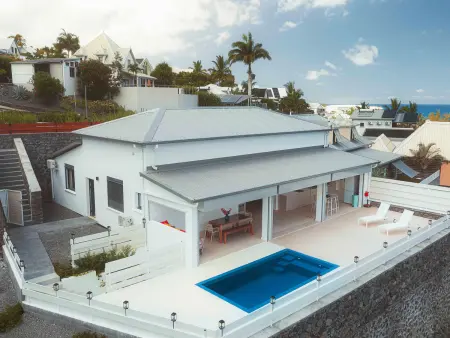 Location gite à Saint Paul, Villa pour 10 pers., piscine privée et clim