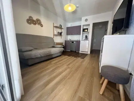 Studio climatisé avec jardin - 3 pers., Appartement 3 personnes à Six Fours les Plages - Photo 2