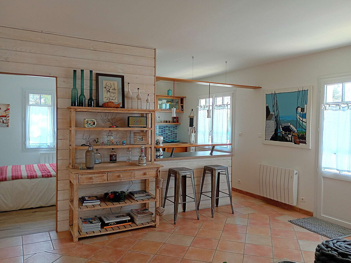 Maison 8 pers. piscine & jardin - 400 m plage - Photo 5