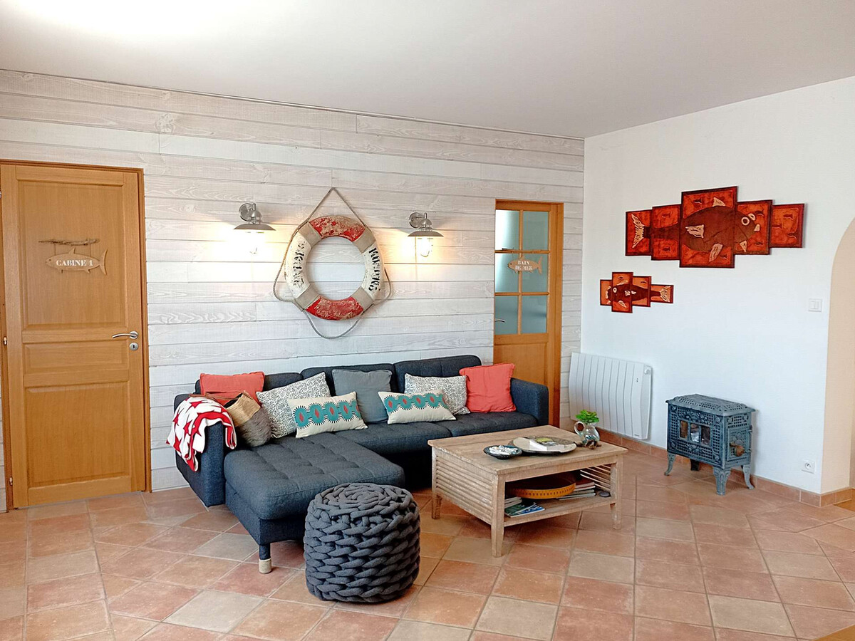 Maison 8 pers. piscine & jardin - 400 m plage - Photo 13