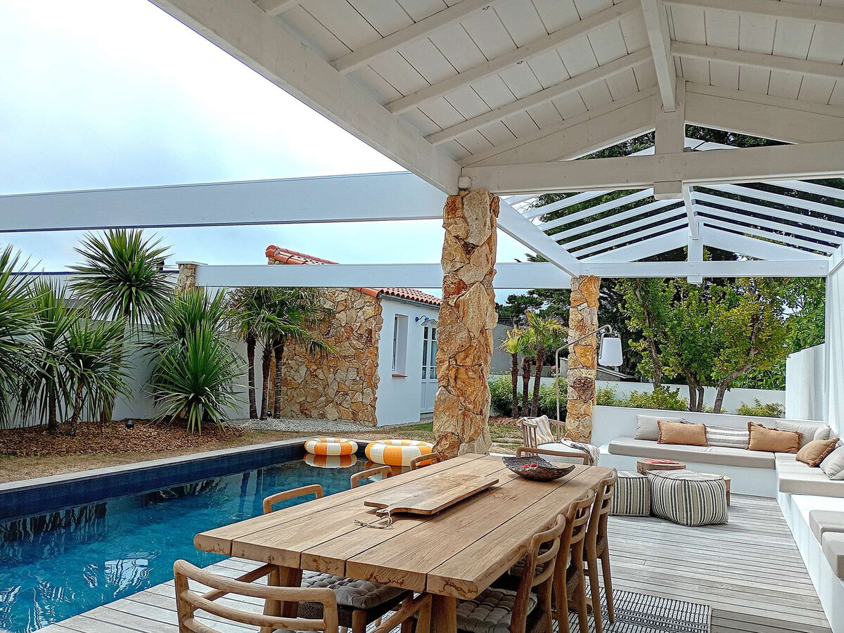 Maison 8 pers. piscine & jardin - 400 m plage - Photo 19