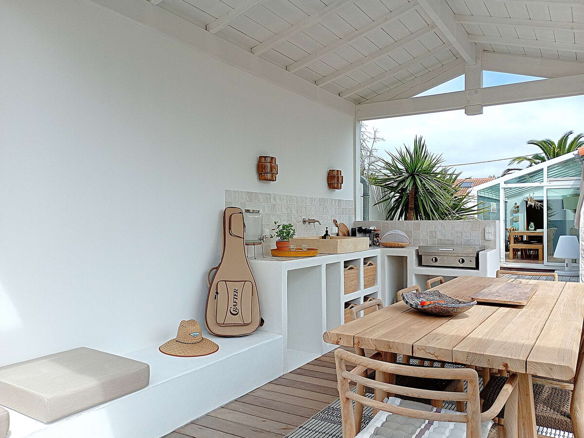 Maison 8 pers. piscine & jardin - 400 m plage - Photo 23