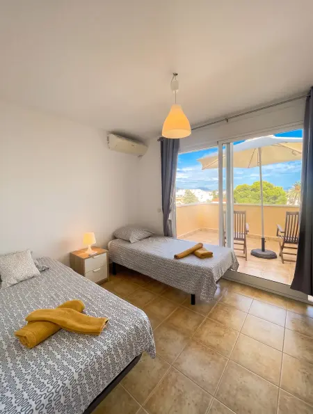 Appartement 92 m² avec piscine partagée, vue mer, Denia : photo 10