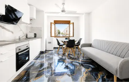 Loft 1 contemporain avec cuisine, à Villar del Arzobispo : photo 5