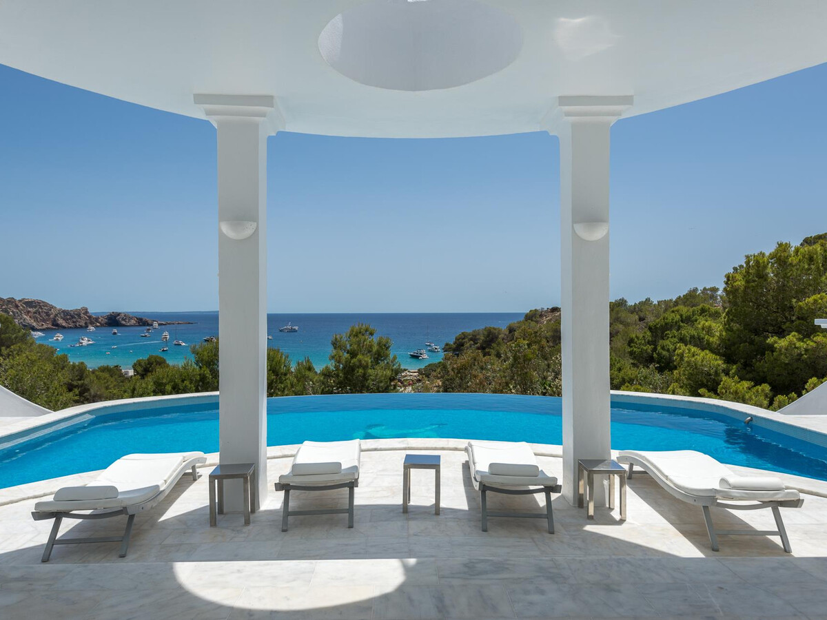 Villa Can Rica Beach : 5 ch, piscine chauffée et discothèque - Photo 1