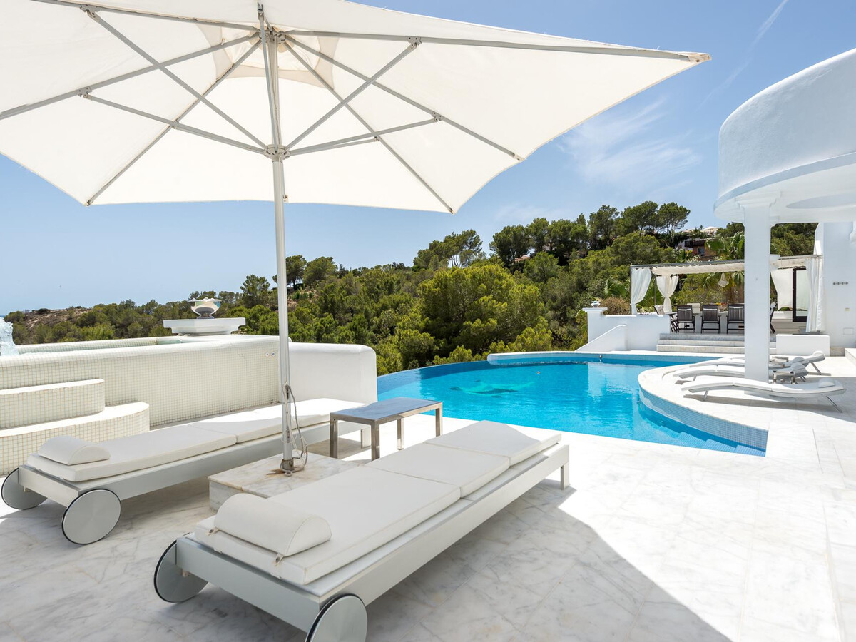 Villa Can Rica Beach : 5 ch, piscine chauffée et discothèque - Photo 6