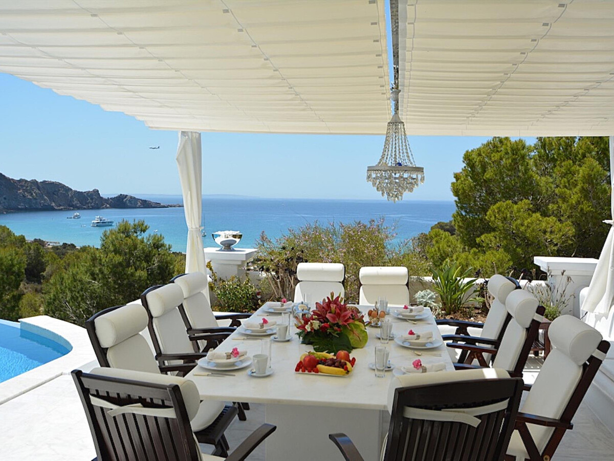 Villa Can Rica Beach : 5 ch, piscine chauffée et discothèque - Photo 8
