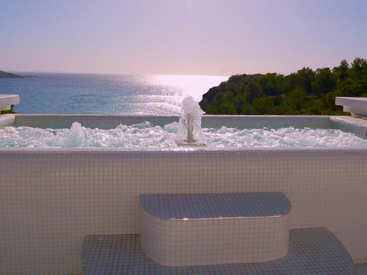 Villa Can Rica Beach : 5 ch, piscine chauffée et discothèque - Photo 14