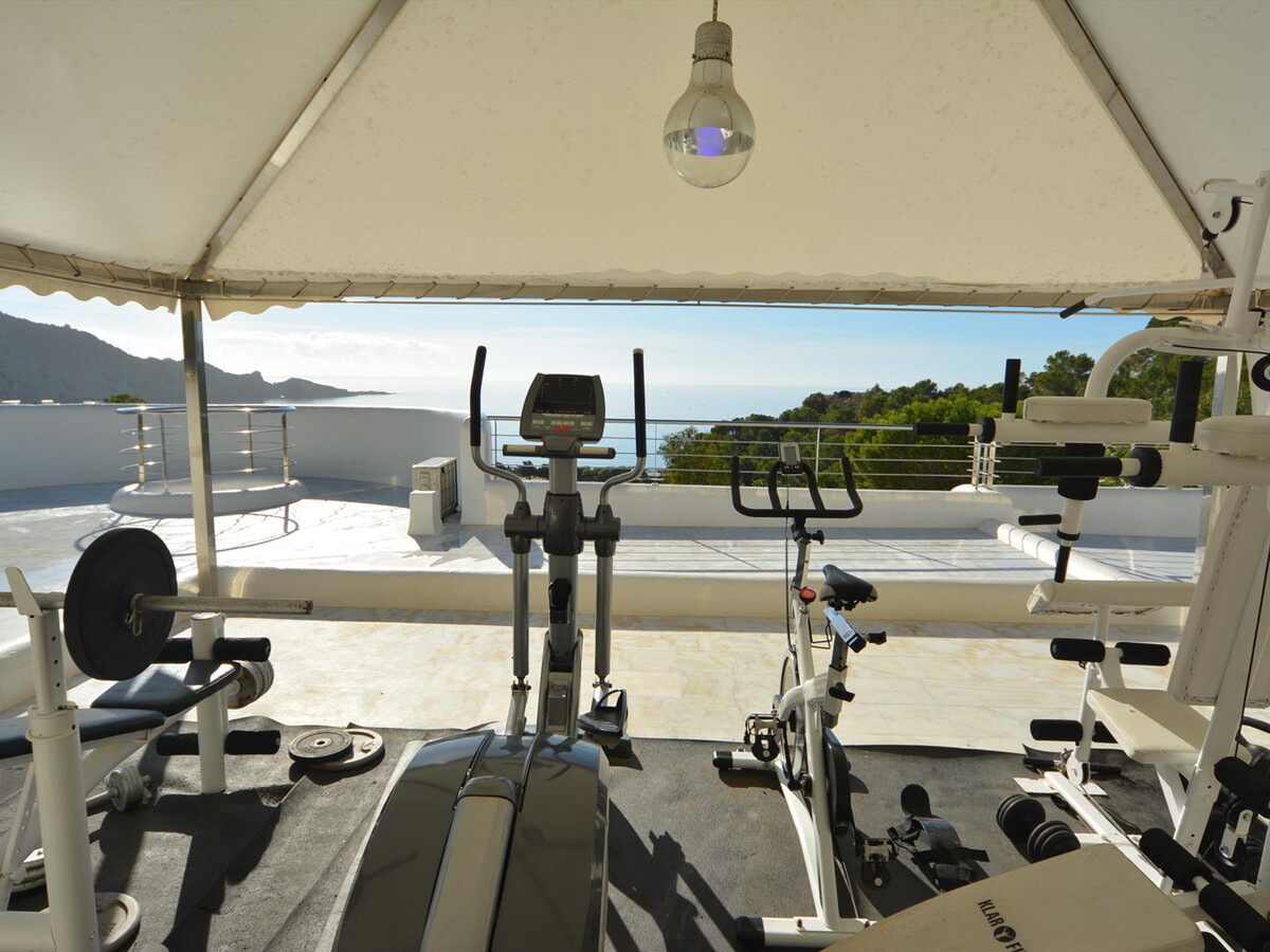 Villa Can Rica Beach : 5 ch, piscine chauffée et discothèque - Photo 17