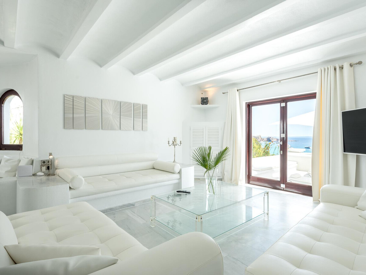 Villa Can Rica Beach : 5 ch, piscine chauffée et discothèque - Photo 19