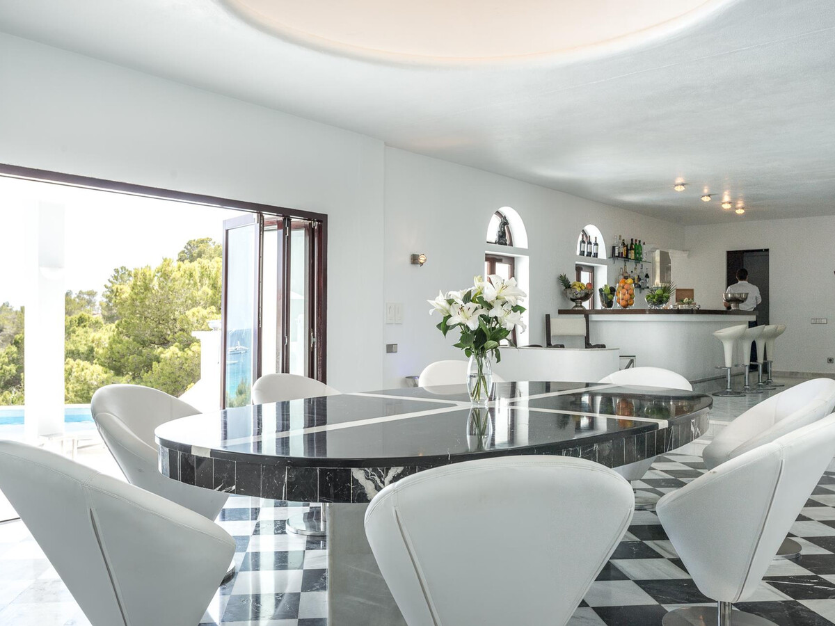 Villa Can Rica Beach : 5 ch, piscine chauffée et discothèque - Photo 24