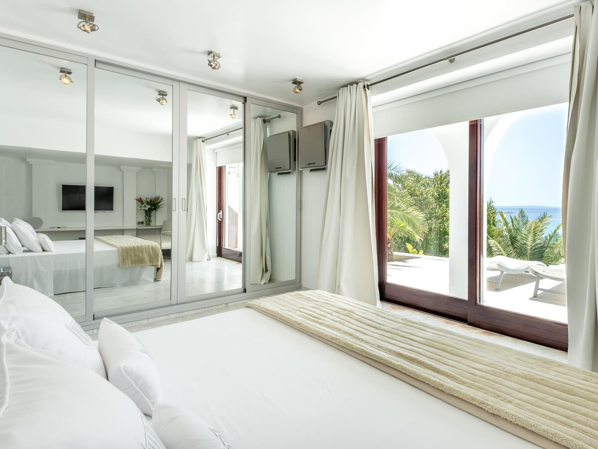 Villa Can Rica Beach : 5 ch, piscine chauffée et discothèque - Photo 32