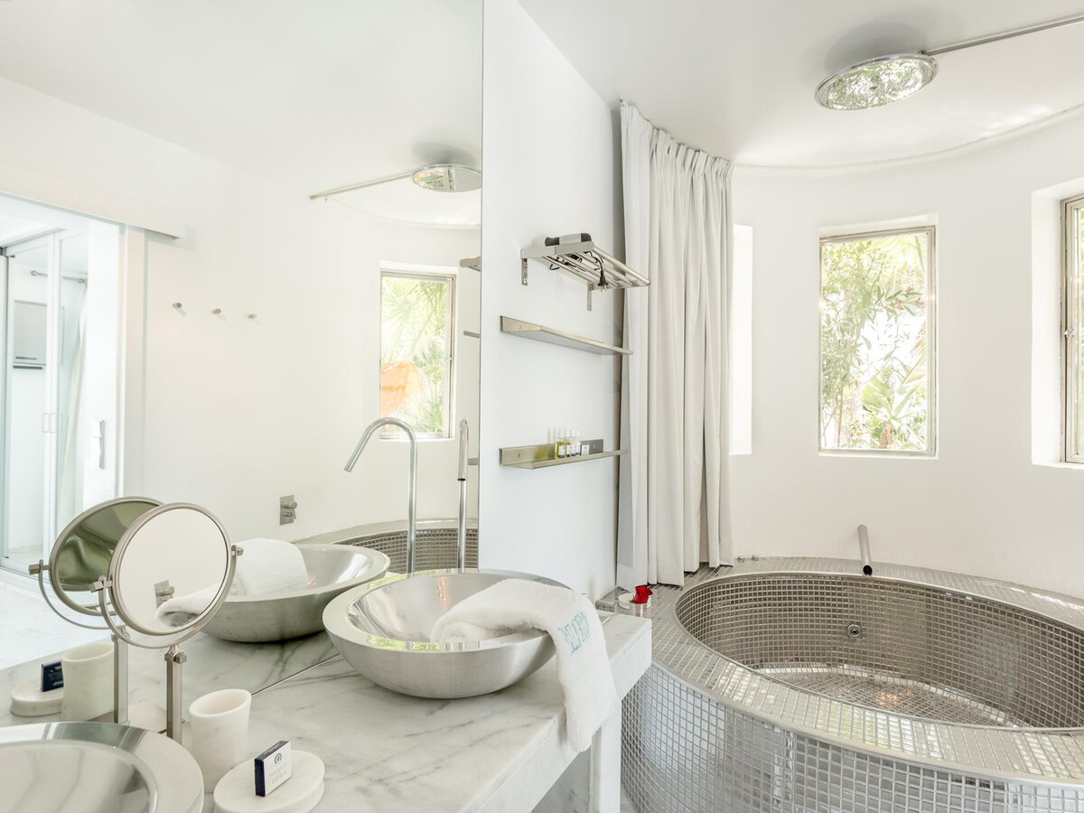 Villa Can Rica Beach : 5 ch, piscine chauffée et discothèque - Photo 33