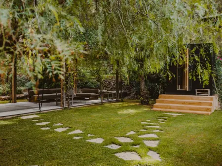 Villa Can Nikita à Ibiza : 6 chambres, yoga et spa privé - Photo 2
