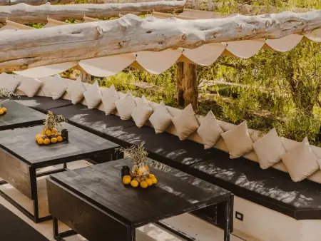 Villa Can Nikita à Ibiza : 6 chambres, yoga et spa privé - Photo 4