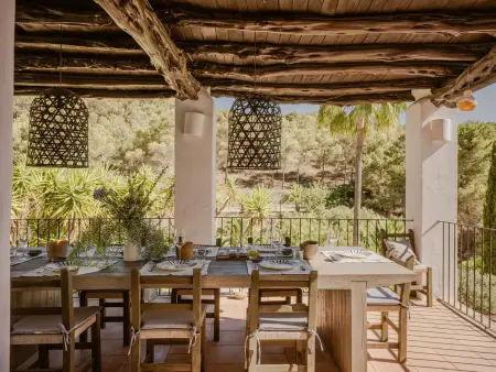 Villa Can Nikita à Ibiza : 6 chambres, yoga et spa privé - Photo 7