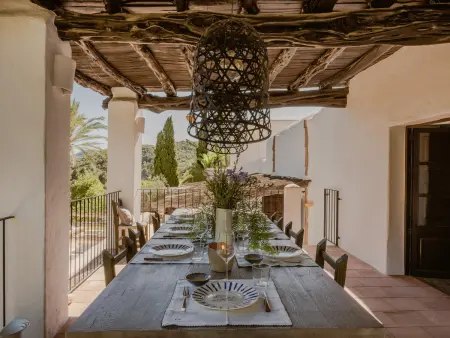 Villa Can Nikita à Ibiza : 6 chambres, yoga et spa privé - Photo 9