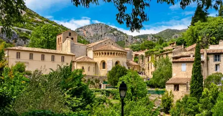 Appartement avec jardin privé et vue montagne à Saint-Jean-de-Fos : photo 22