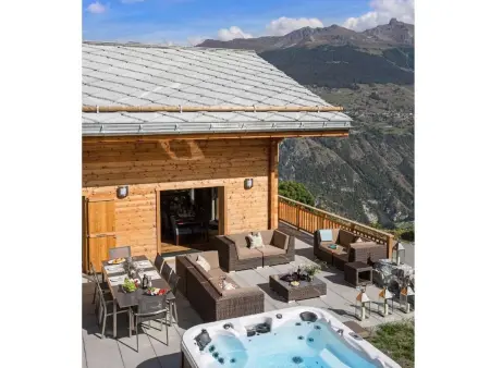 Chalet des Etoiles, Maison 10 personnes à Hérémence - Photo 1