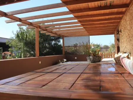 Maison canari en pierre avec piscine chauffée à Tuineje : photo 8