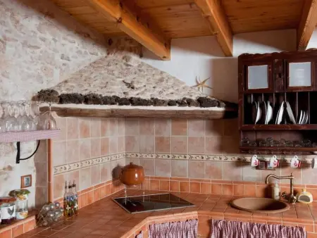 Maison canari en pierre avec piscine chauffée à Tuineje : photo 18