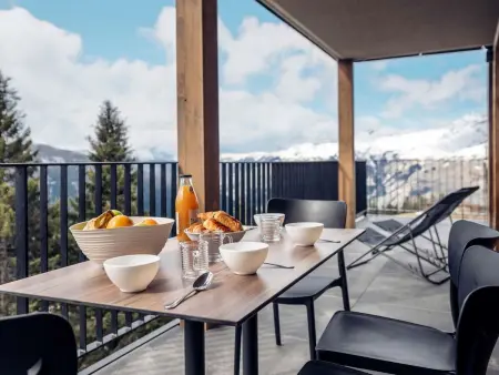 Apt 6 pièces La Rosière, 14 pers., terrasse 40 m² : photo 9