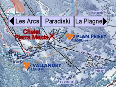 Chalet Pierra Menta, Maison 12 personnes à Peisey Nancroix - Photo 15