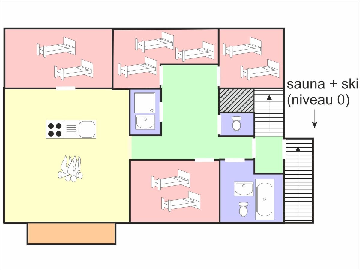 Chalet Levassaix – 10 chambres, 250m des pistes - Photo 17