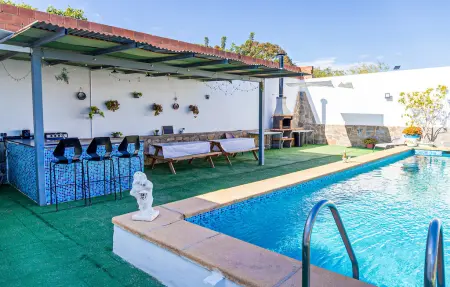 Maison 8 pers. avec piscine et jacuzzi à Pechina : photo 10