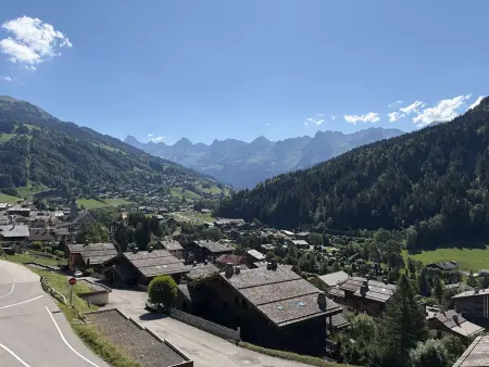Studio 4 pers. Le Grand-Bornand, balcon vue Aravis : photo 11