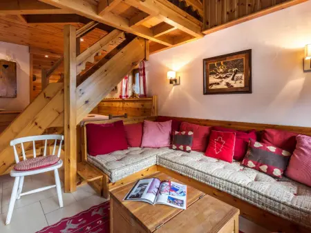 Duplex 8 pers., 4 chambres, accès direct aux pistes : photo 2