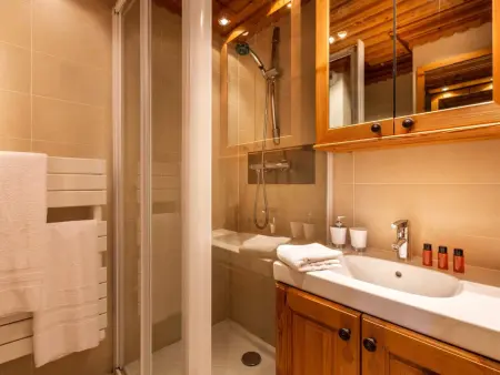 Duplex 8 pers., 4 chambres, accès direct aux pistes : photo 10
