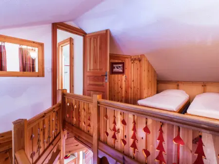 Duplex 8 pers., 4 chambres, accès direct aux pistes : photo 11