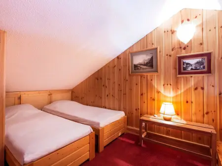 Duplex 8 pers., 4 chambres, accès direct aux pistes : photo 12