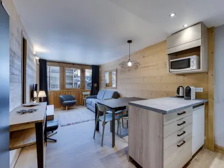 Appartement rénové 4 pers. vue Bellevarde à Val-d'Isère : photo 1