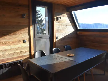 T3 cabine 6 pers. vue Pyrénées à Font-Romeu : photo 5