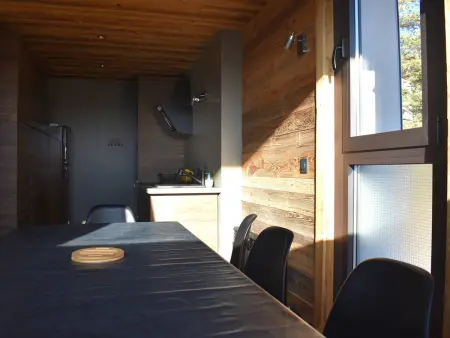 T3 cabine 6 pers. vue Pyrénées à Font-Romeu : photo 6