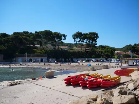 Studio climatisé terrasse ombragée – Saint-Cyr-sur-Mer : photo 10