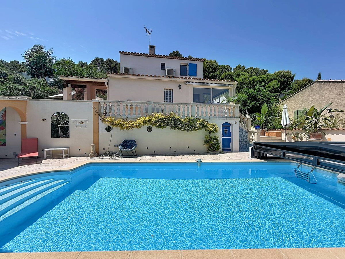 Villa Scalanca : 8 pers., piscine, vue panoramique Bandol - Photo 1