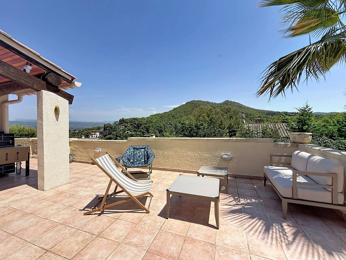 Villa Scalanca : 8 pers., piscine, vue panoramique Bandol - Photo 9