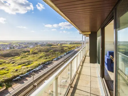 Studio 9e étage vue mer et terrasse à Middelkerke, Belgique : photo 1