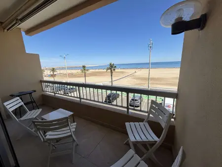 Location appartement à Port la Nouvelle, Appartement vue mer, clim - 4 pers.